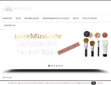 Tablet Screenshot of ambeauty.dk